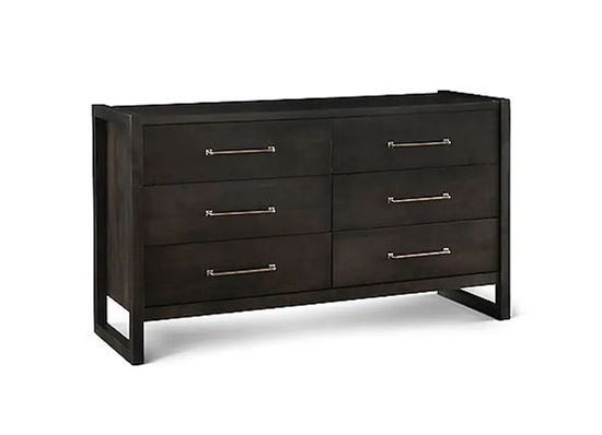 Braddock Maple 6 Drawer Dresser - 2224-0237 Bassett