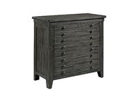 KINCAID BRIMLEY MAP DRAWER BACHELOR'S CHEST - CAMEO FINISH - ACQUISITIONS COLLECTION - 111-400