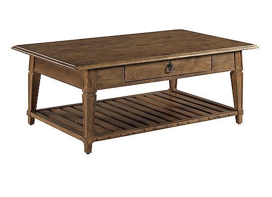 KINCAID ATWOOD RECTANGULAR COFFEE TABLE ANSLEY COLLECTION ITEM # 024-910