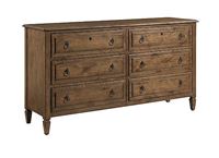 KINCAID NORRISVILLE DRAWER DRESSER ANSLEY COLLECTION ITEM # 024-130