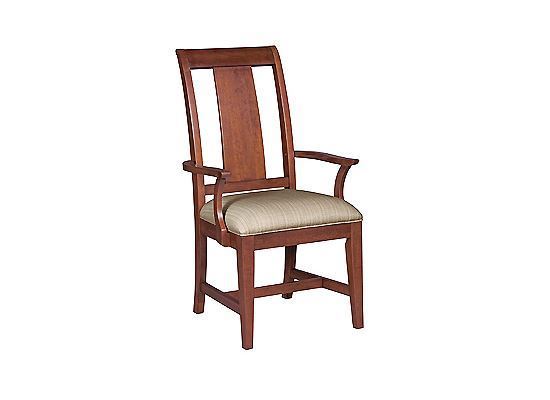 KINCAID ARM CHAIR UPHOLSTERED SEAT CHERRY PARK COLLECTION ITEM # 63-062VC