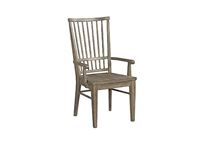KINCAID COOPER ARM CHAIR - ANVIL FINISH MILL HOUSE COLLECTION ITEM # 860-639