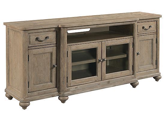 KINCAID CHATHAM ENTERTAINMENT CONSOLE URBAN COTTAGE COLLECTION ITEM # 025-585