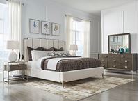 Pulaski - Drew & Jonathan Home Bedroom with Upholstered Bed