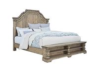 Pulaski Furniture Bedroom Garrison Cove King Panel Bed with Storage Footboard - P330-BR-K4
