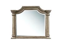 Pulaski Furniture Bedroom Garrison Cove Mirror with Shaped Crown Molding - P330110