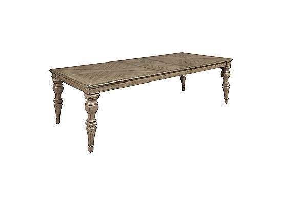 Pulaski Furniture Casual Dining Garrison Cove Carved-Leg Dining Table - P330240