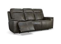 Flexsteel - Odell Power Reclining Sofa with Power Headrests and Lumbar - 1739-62PH